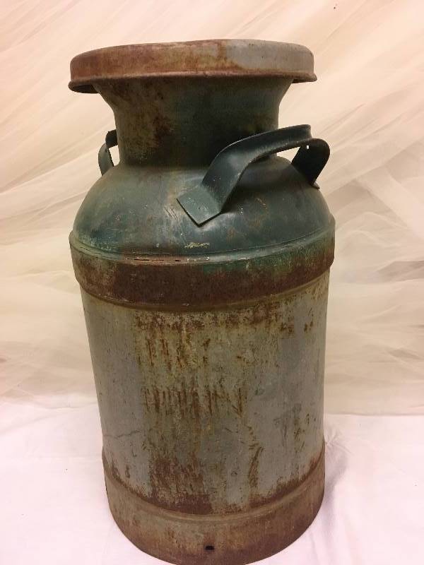 lot 65 image: Antique Milk Can
