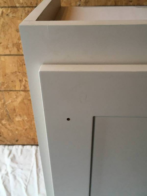 lot 16 image: Building Surplus Pre -Finished Wall Cabinet