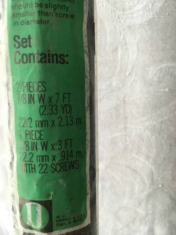 lot 59 image: Aluminum Door Jamb Set