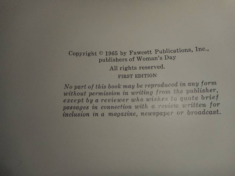 lot 55 image: 3 VINTAGE WOMENS DAY COOK BOOKS