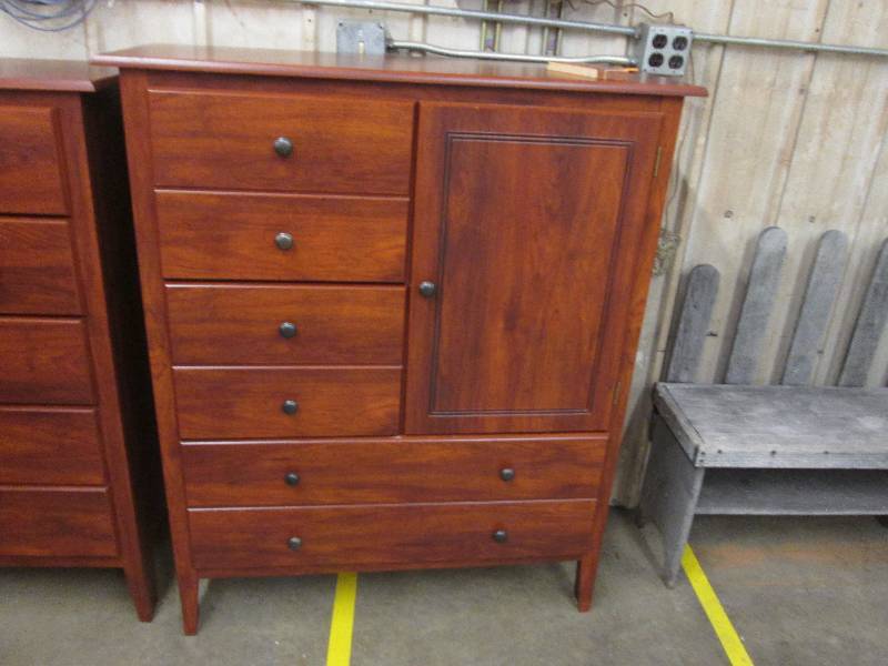 lot 3 image: Upright Dresser 48Hx 38.5 W, one br...
