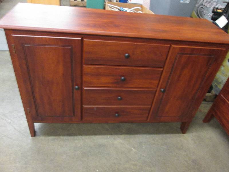 lot 5 image: 2 Door, 3 Drawer DresserBuffet  32...