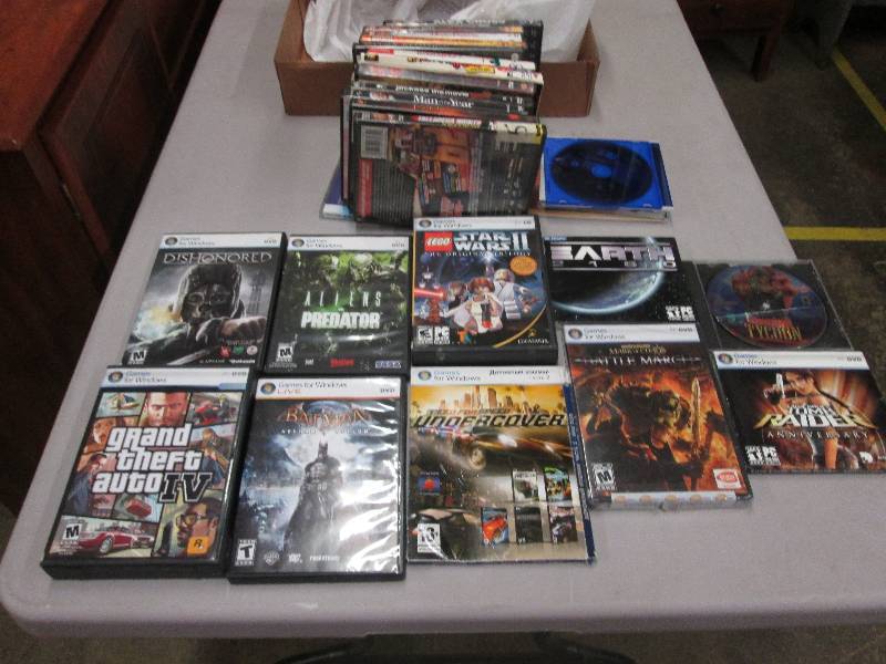 lot 25 image: Lot of Games for Windows PC and DVD...