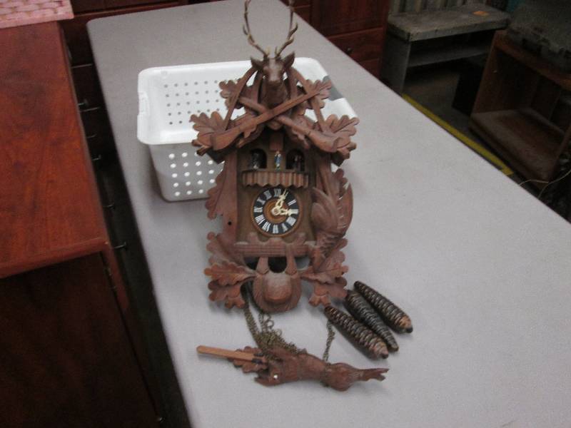lot 30 image: Cuckoo Clock from Germany...