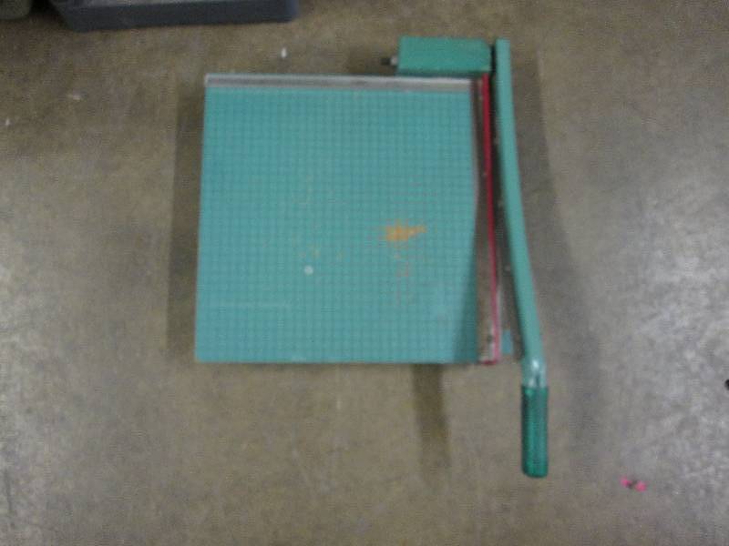 lot 41 image: Premier Heavy Duty Paper Cutter...