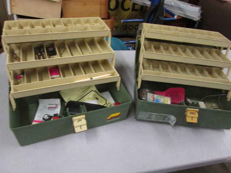 lot 63 image: Lot of 2 Plano Tackle Boxes...