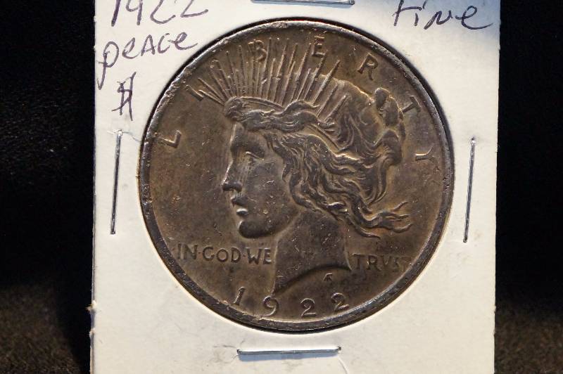 1922 Silver Peace Dollar