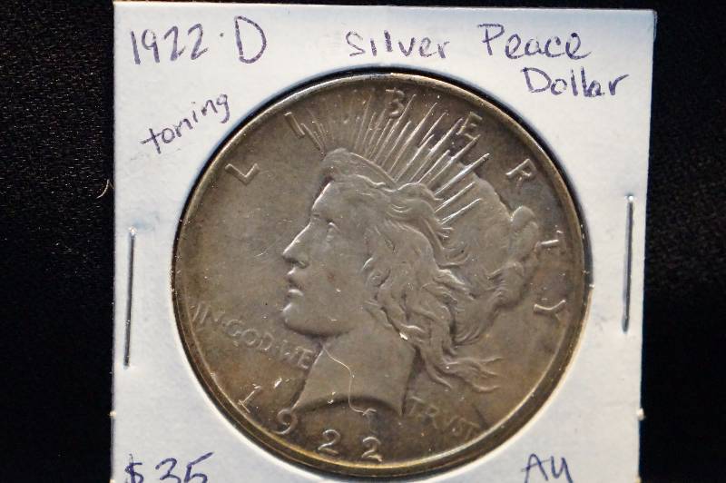 1922-D Silver Peace Dollar