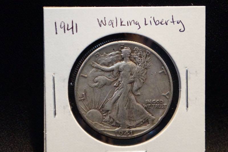 1941 Walking Liberty Half Dollar