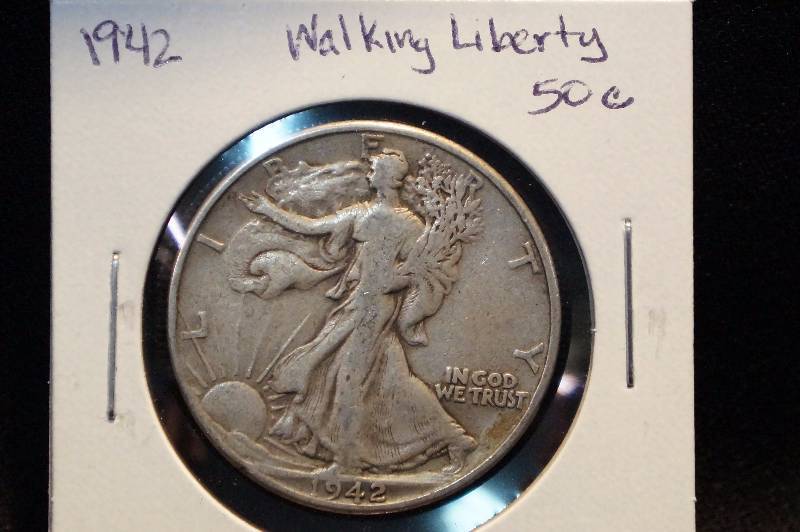 1942 Walking Liberty Half Dollar