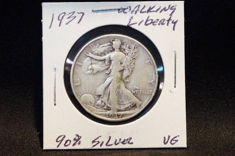 1937 Walking Liberty Half Dollar