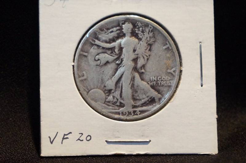 1934 Walking Liberty Half Dollar