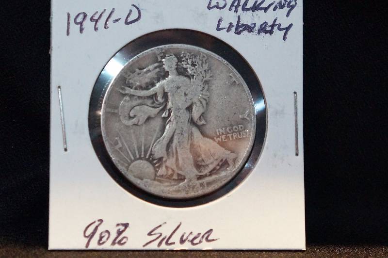 1941-D Walking Liberty Half Dollar
