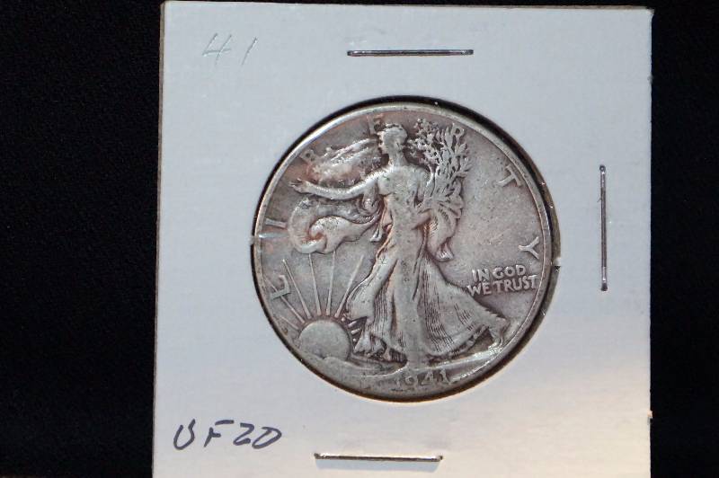 1941 Walking Liberty Half Dollar