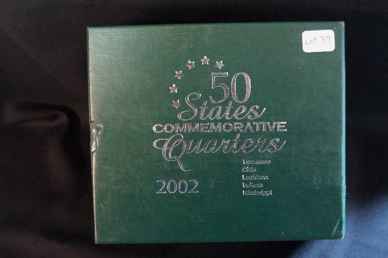2002 Proof and Uncirculated P, D & S, 50 States Commemorative Quarters