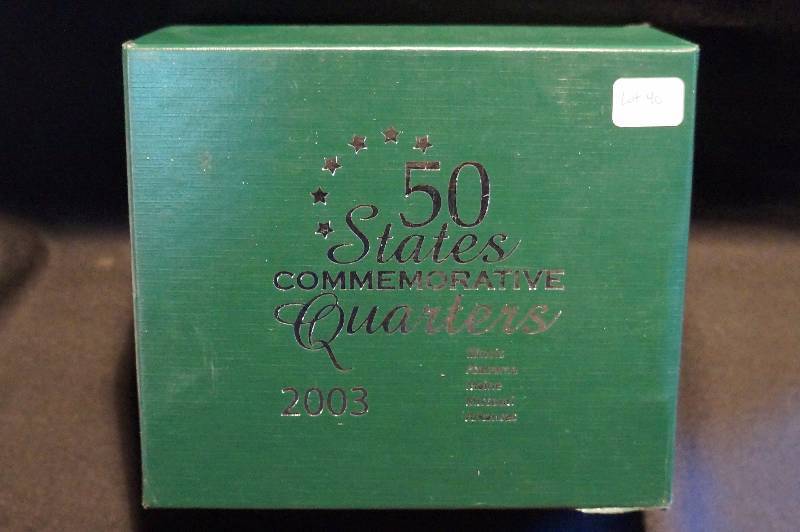 2003 Proof and Uncirculated P, D & S, 50 States Commemorative Quarters