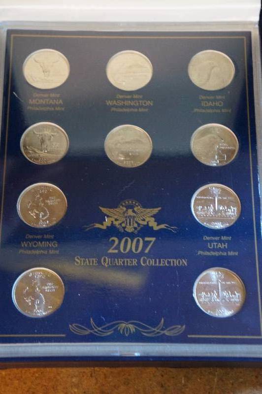 2007 P & D State Quarters Mint Set