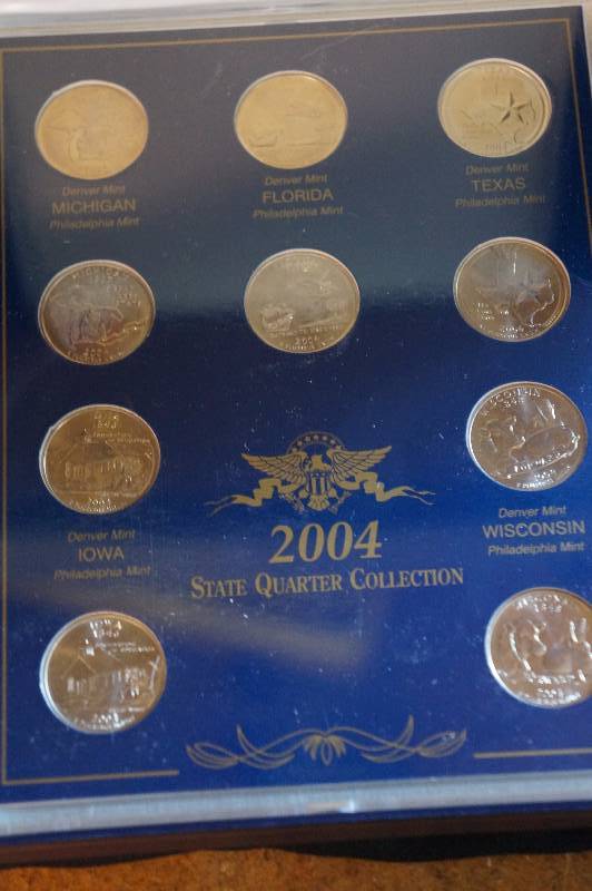 2004 P & D State Quarters Mint Set