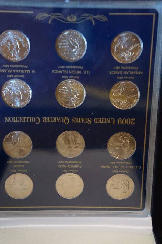 2009 P & D State Quarters Mint Set