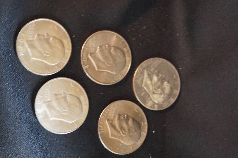 (5) Eisenhower Dollars