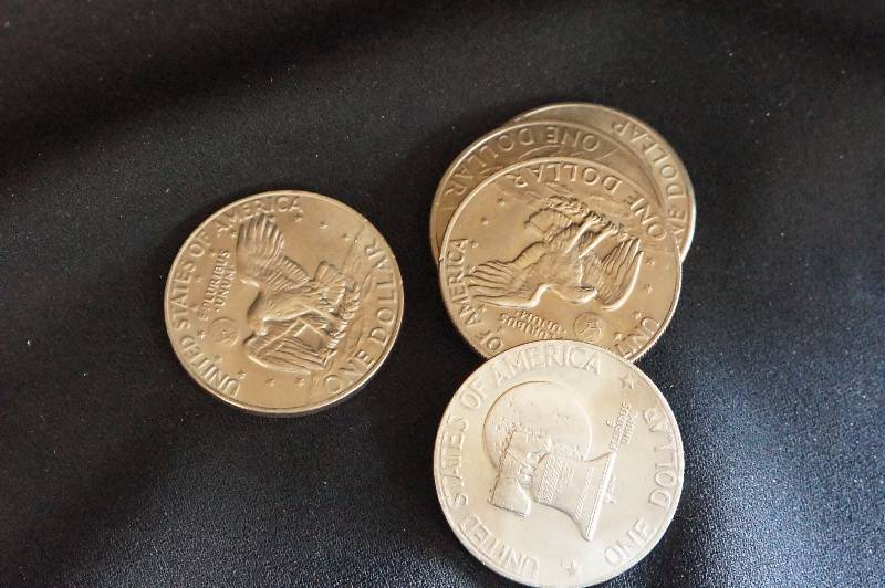 (5) Eisenhower Dollars