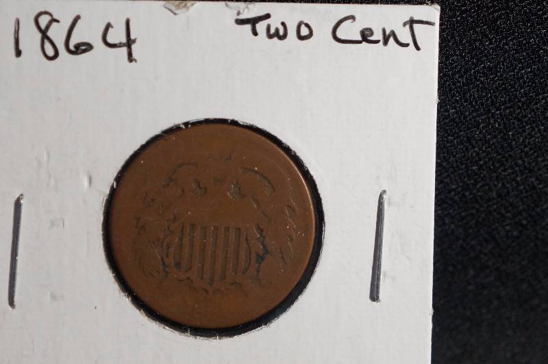 1864 Two Cent Piece