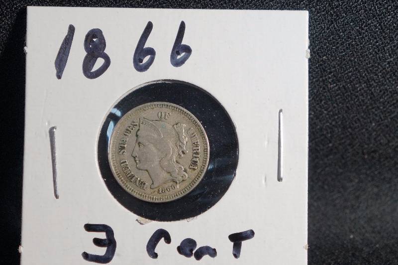 1866 3 Cent Nickel
