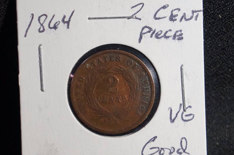 1864 Two Cent Piece