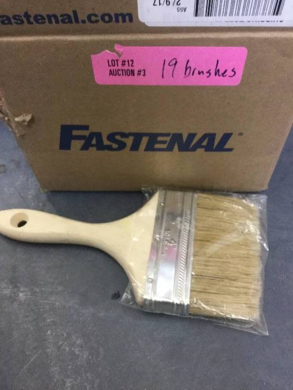 4 Paint Brushes-19 pieces