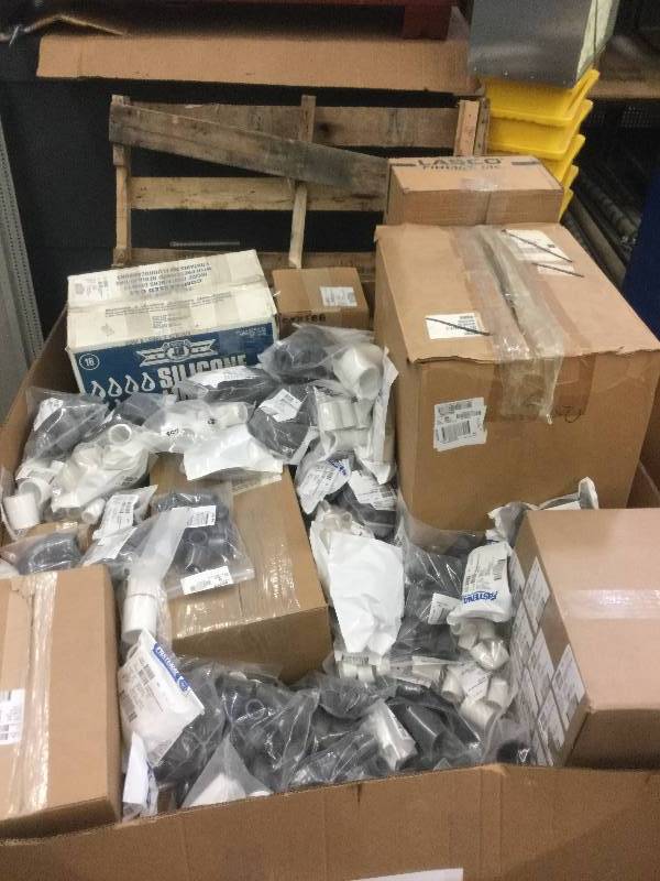 Full Pallet of Mixed PVC Fittings