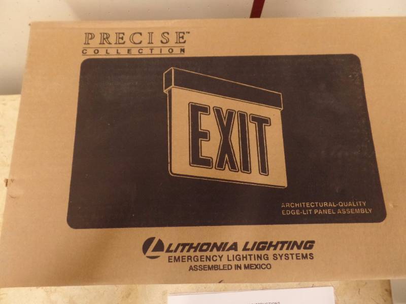 LED Emergency Exit Sign