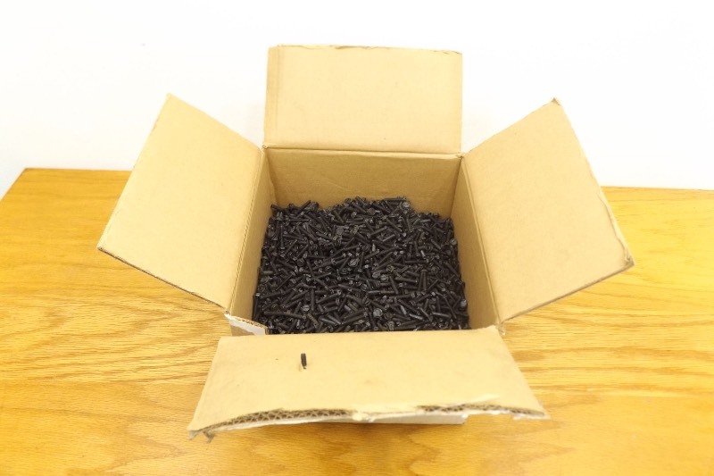 Qty x (4500) 12-24 x 1 Slit Head Tap Screw Black Oxide