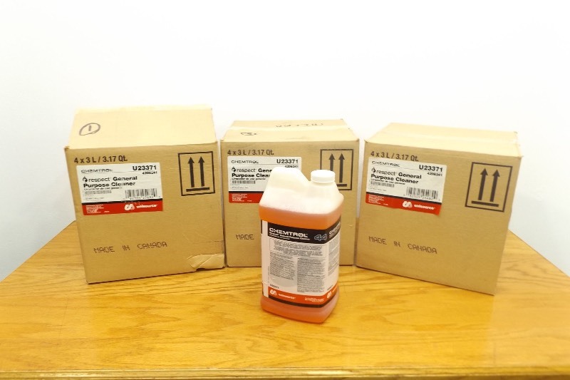 3 Boxes12-3 Liter Jugs Unisource Chemtrol 44 Respect General Purpose Cleaner Concentrate U23371