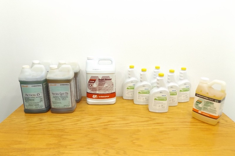 Lot of Sanitizers and Disinfectants