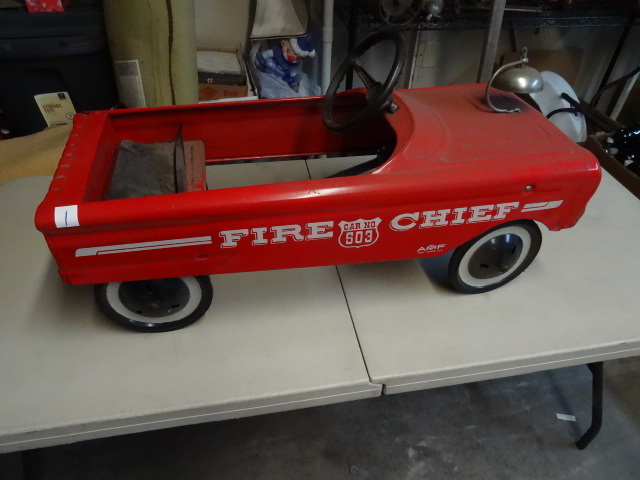 amf fire chief pedal car 503
