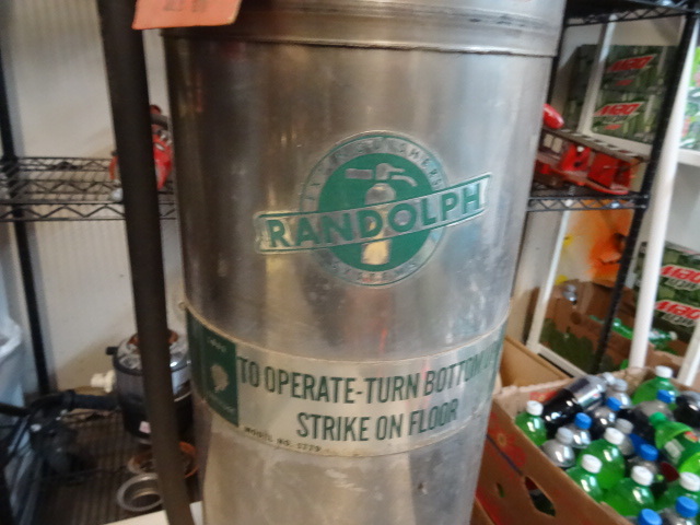 lot 72 image: Vintage Randolph fire extinguisher