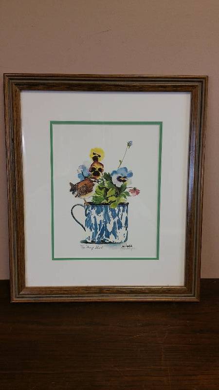 lot 130 image: Signed & Numbered Mug Shot Print