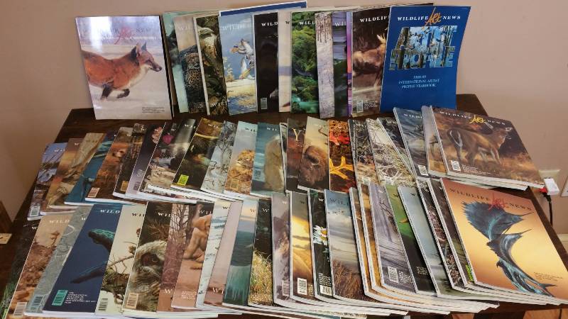lot 132 image: Wildlife Art News Magazines