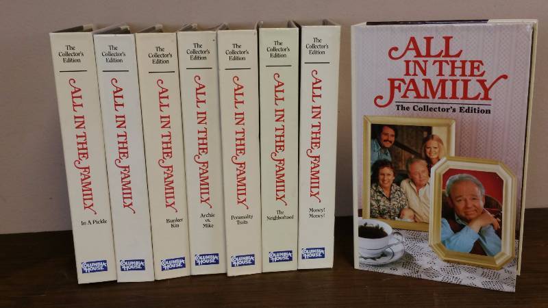 lot 136 image: All In The Family VHS Tapes