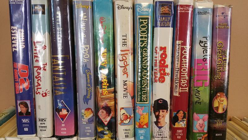 lot 155 image: Large Collection of Walt Disney VHS  Others