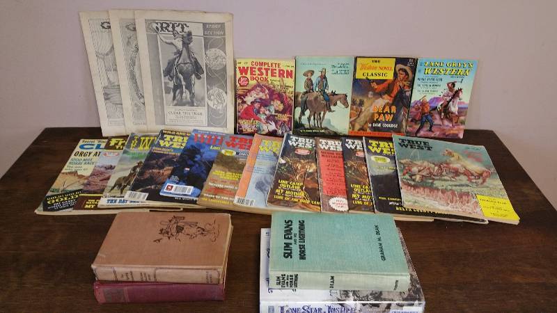 lot 168 image: 1930s Grit, Cowboy & Western Books & Magazines