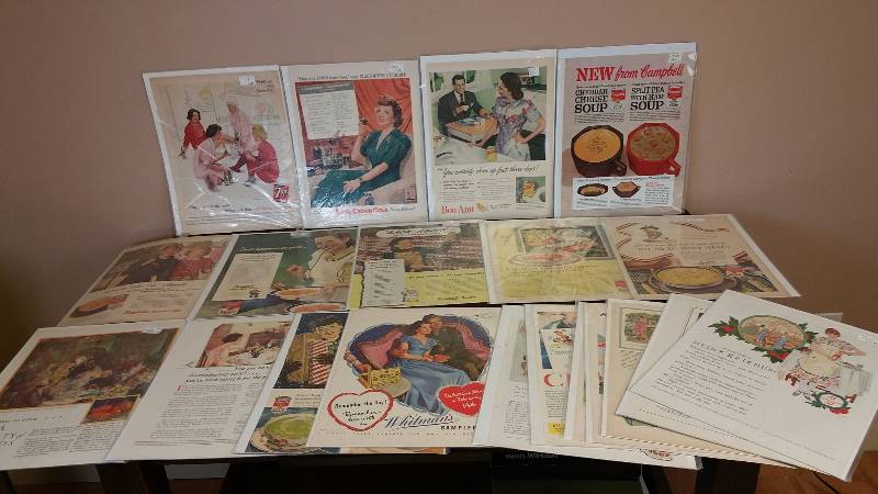 lot 171 image: Vintage Food & Soda Magazine Advertisement