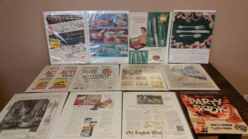 lot 173 image: Vintage Kitchen Magazine Advertisement