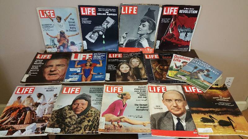 lot 178 image: 40s - 60s Life Magazines  Sports Illustrates