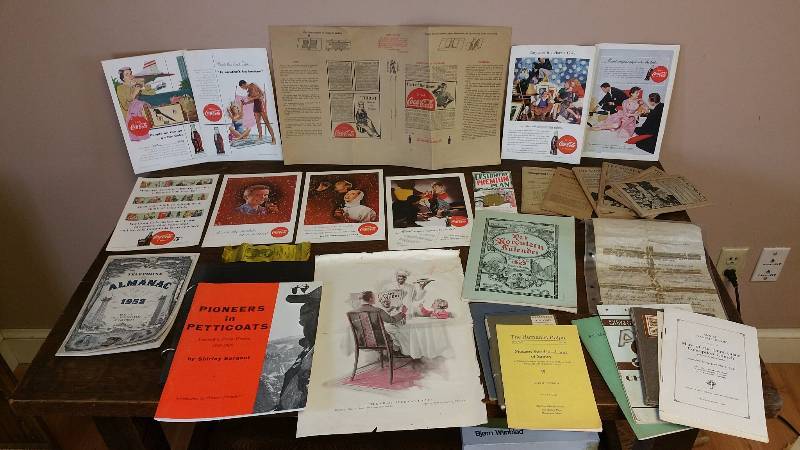 lot 180 image: 1938 Coca Cola Book Cover Advertising  More Coca Cola and Others