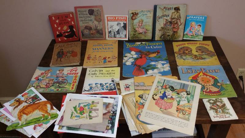 lot 184 image: Vintage Childens Books