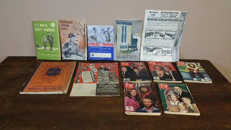 lot 188 image: 1931 Sporting Goods Catalog  & other Vintage Paper