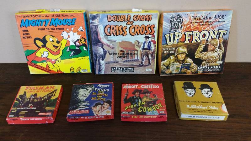 lot 199 image: Vintage 8MM Movie Reels