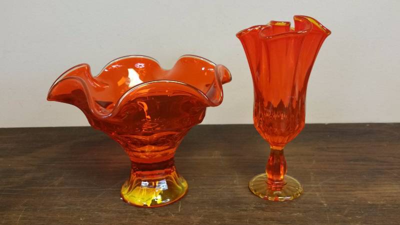 lot 209 image: Amberina Glass