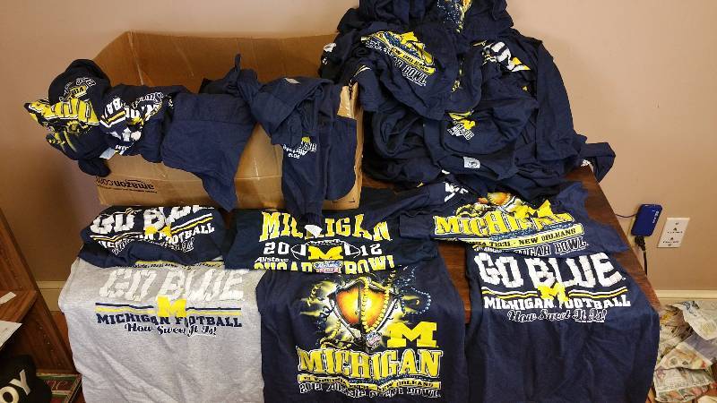 lot 223 image: 2012 Michigan State University Sugar Bowl T-Shirt Assortment